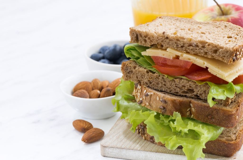 Healthy sandwich gezond